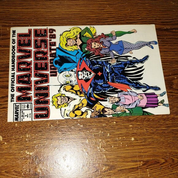 Official Handbook of Marvel Universe Update '89#5 Marauders to Power Princess - Picture 3 of 3